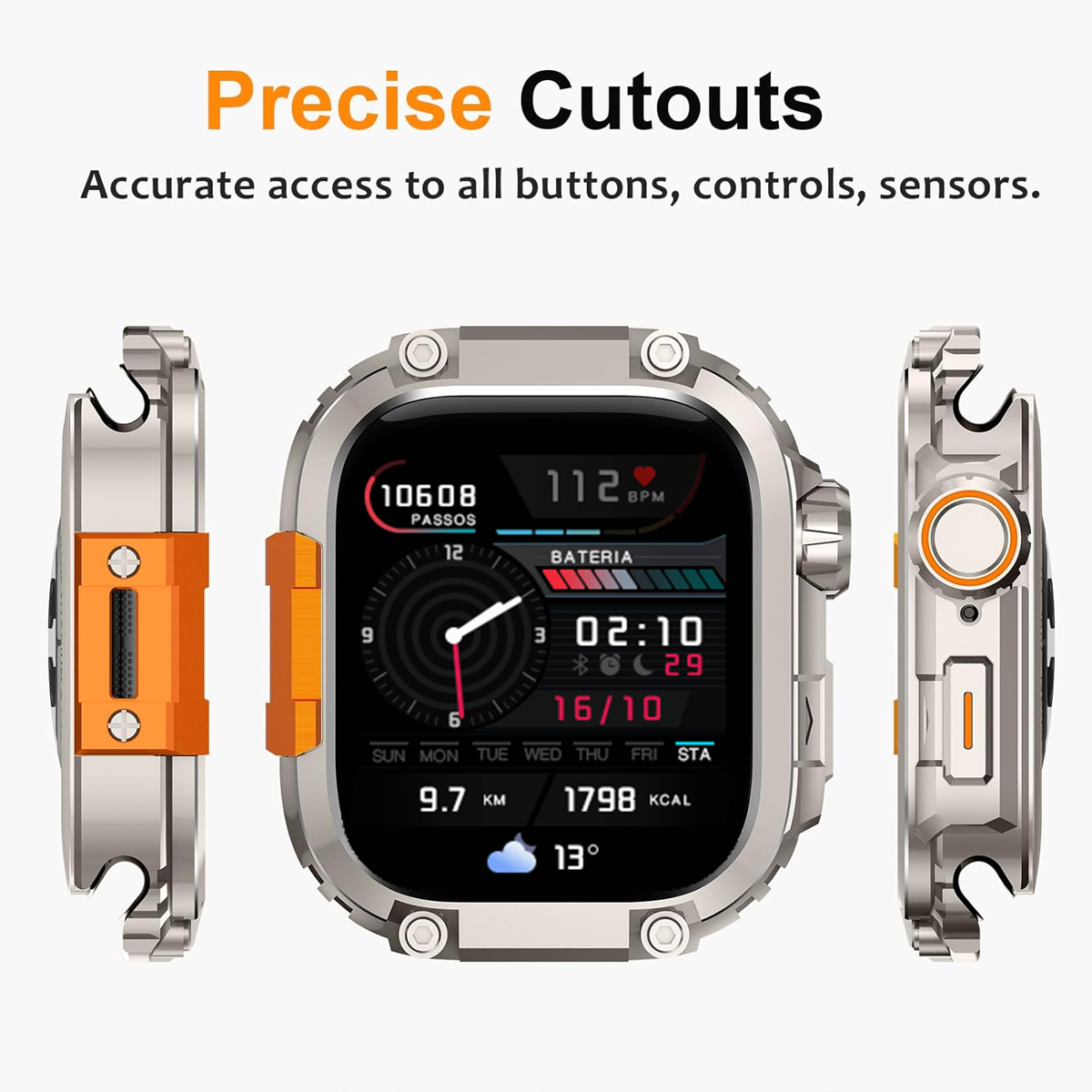 Casing Logam untuk Apple Watch - Luxury Watch Apple ulasan dan harga
