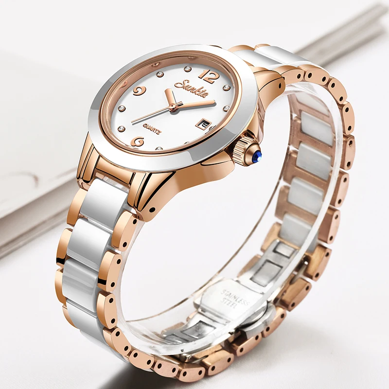 Sunkta Jam Tangan Wanita Kuars - Luxury Watch For Women ulasan dan harga