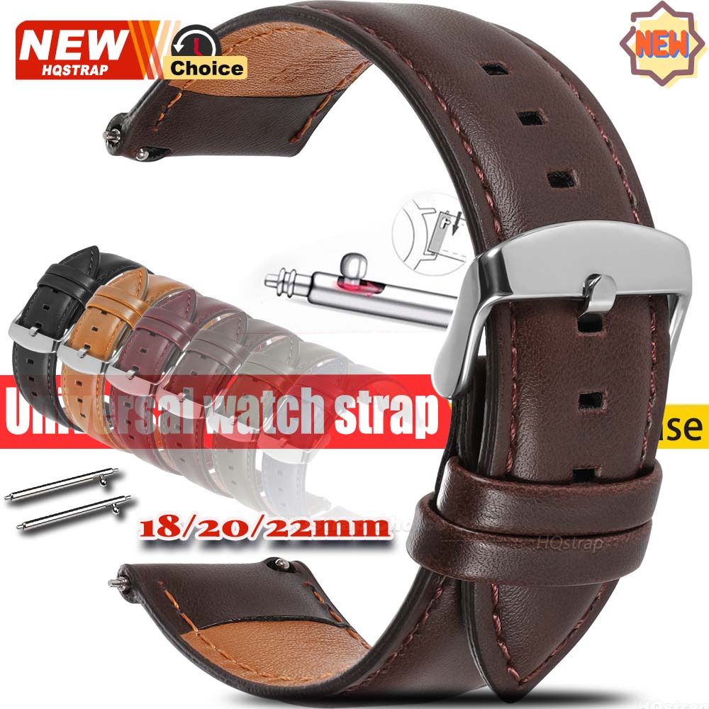 Baru 18/20/22/24Mm Kulit Sapi  - Luxury Watch Class ulasan dan harga