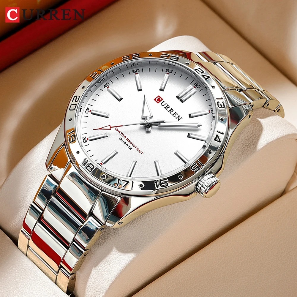 CURREN 8452 Jam Tangan Pria Bi - Luxury Watch Apple ulasan dan harga