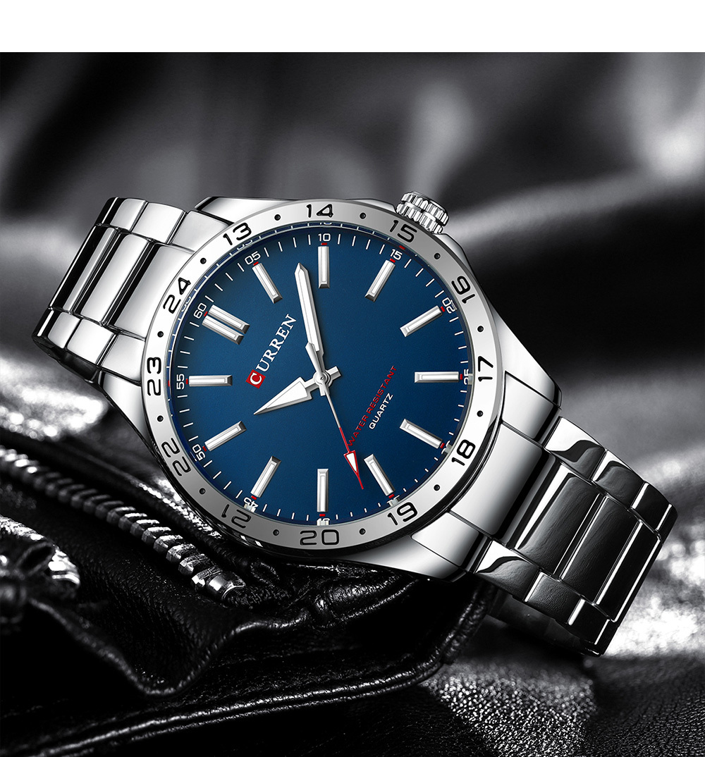 CURREN 8452 Jam Tangan Pria Bi - Luxury Watch Apple ulasan dan harga