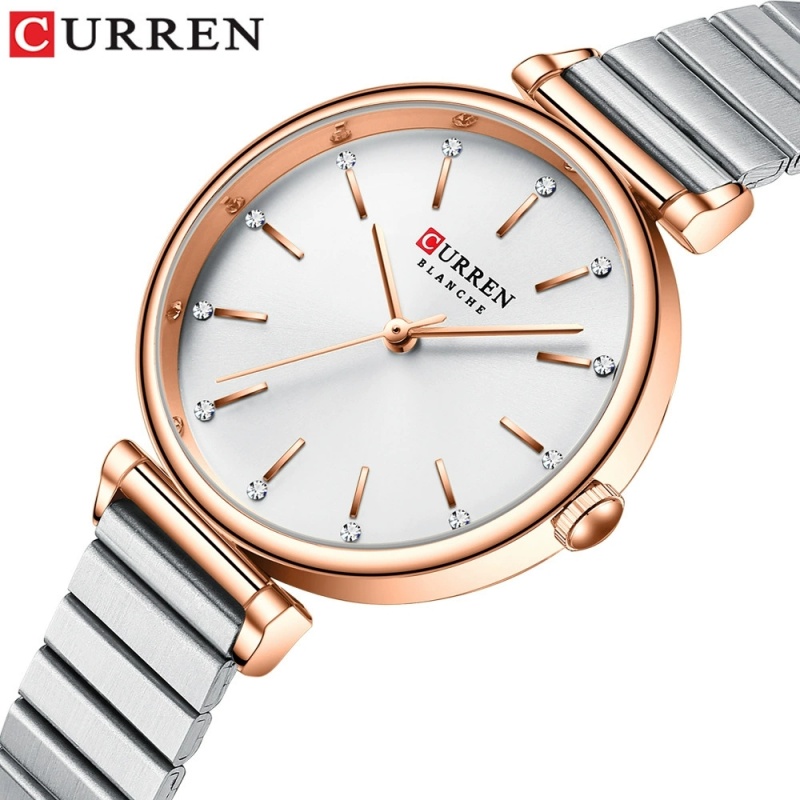 Jam Tangan Wanita Quartz CURRE - Luxury Watch Apple ulasan dan harga