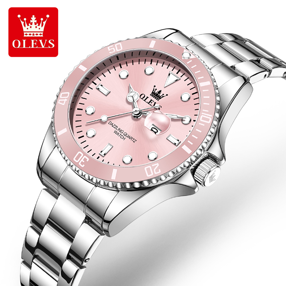 OLEVS Jam Tangan Wanita Kuarsa - Luxury Watch Cheap ulasan dan harga