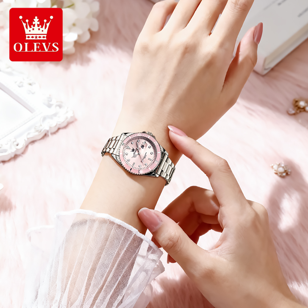 OLEVS Jam Tangan Wanita Kuarsa - Luxury Watch Cheap ulasan dan harga