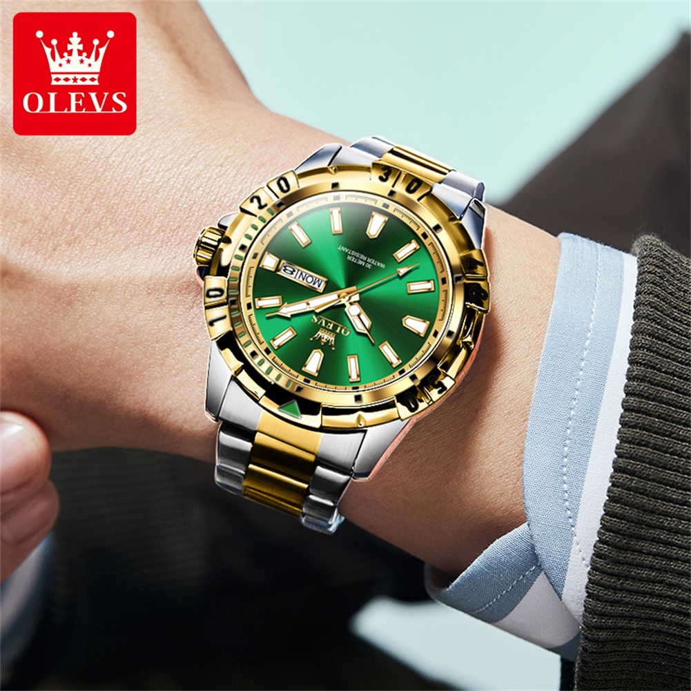 OLEVS 5560 Jam Tangan Kuarsa M - Luxury Watch Manufacturers ulasan dan harga