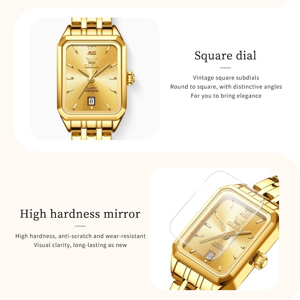 OLEVS Jam Tangan Wanita Bermer - Luxury Watch Cheap ulasan dan harga