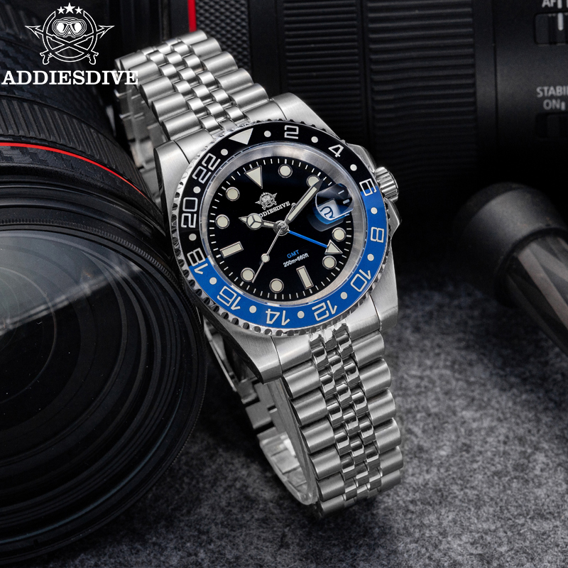ADDIESDIVE Jam Tangan Pria 40M - Luxury Watch La ulasan dan harga