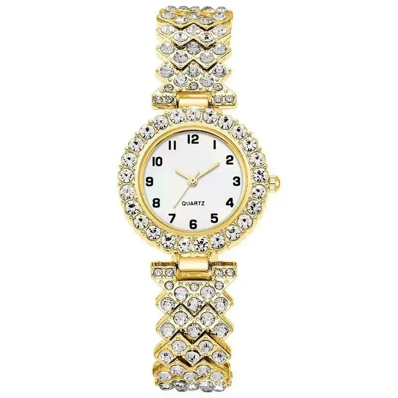 1pcs/2pcs Set Jam Tangan Wanit - Luxury Watch Kit ulasan dan harga