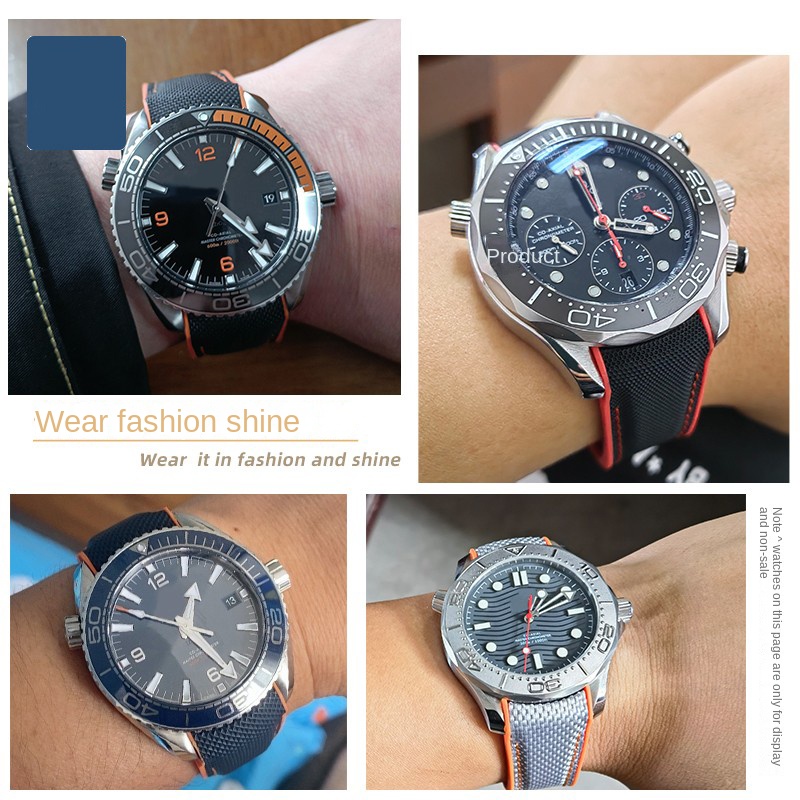 Tali jam tangan melengkung 20m - Omega Watch Seamaster ulasan dan harga