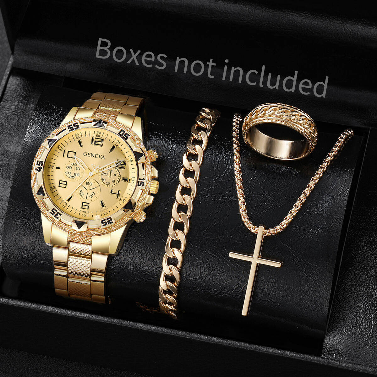 4 Buah/Set Jam Tangan Bisnis P - Luxury Watch Kit ulasan dan harga