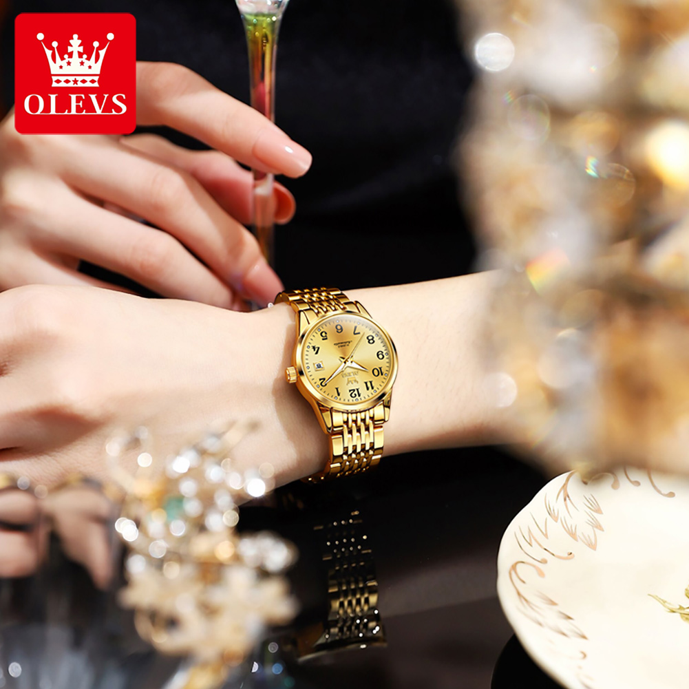OLEVS 6666 Jam Tangan Wanita F - Luxury Watch Cheap ulasan dan harga
