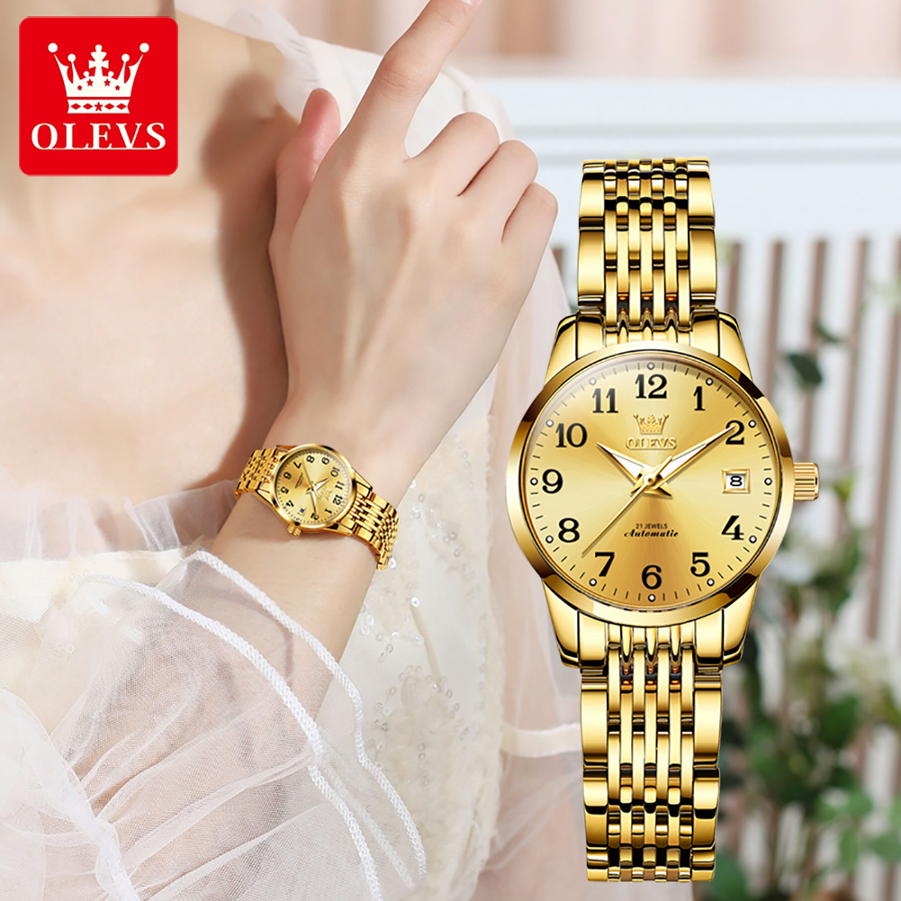 OLEVS 6666 Jam Tangan Wanita F - Luxury Watch Cheap ulasan dan harga