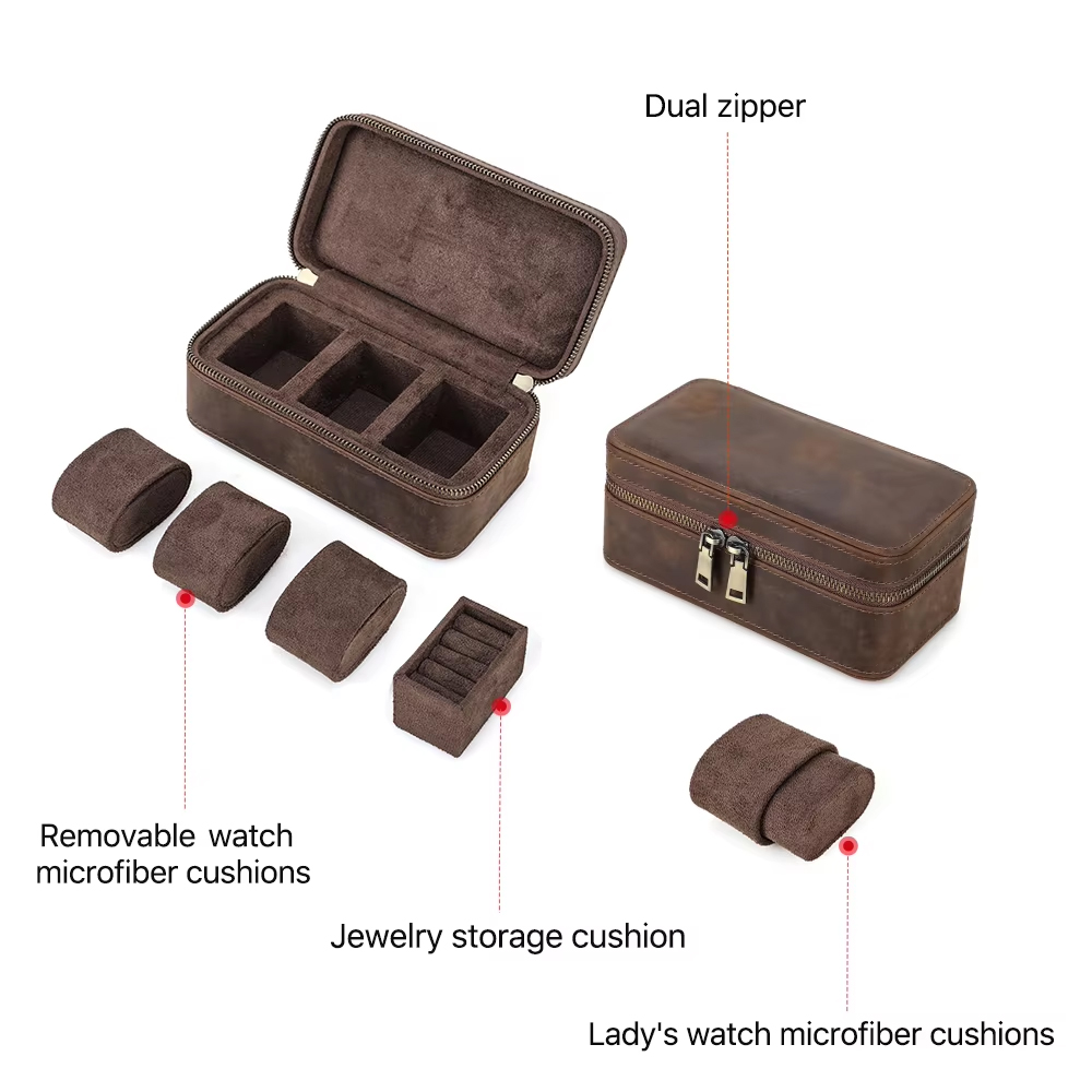 Kotak Penyimpanan Perhiasan Ku - Luxury Watch Case Travel ulasan dan harga