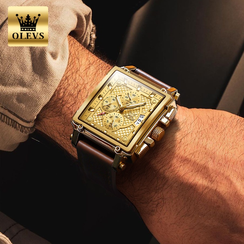 Jam Tangan Pria Merek OLEVS Ta - Luxury Watch Dial ulasan dan harga