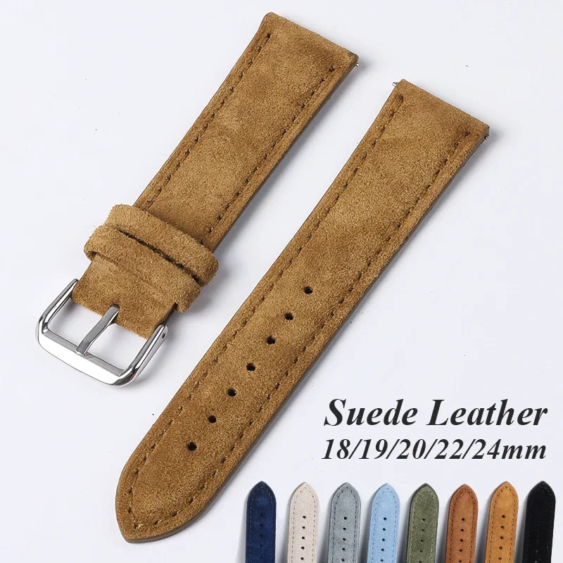 Gelang jam kulit asli Suede un - Luxury Watch Class ulasan dan harga