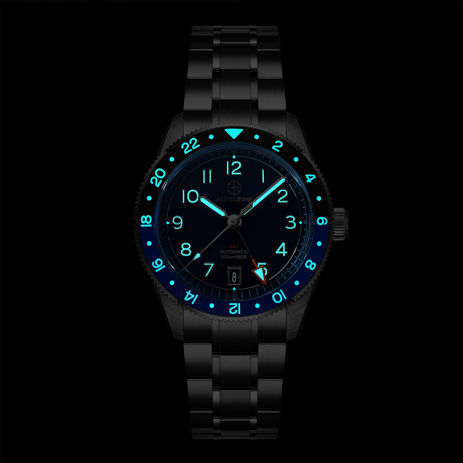 AETHELSOHN Horizon Azure GMT J - Luxury Watch La ulasan dan harga