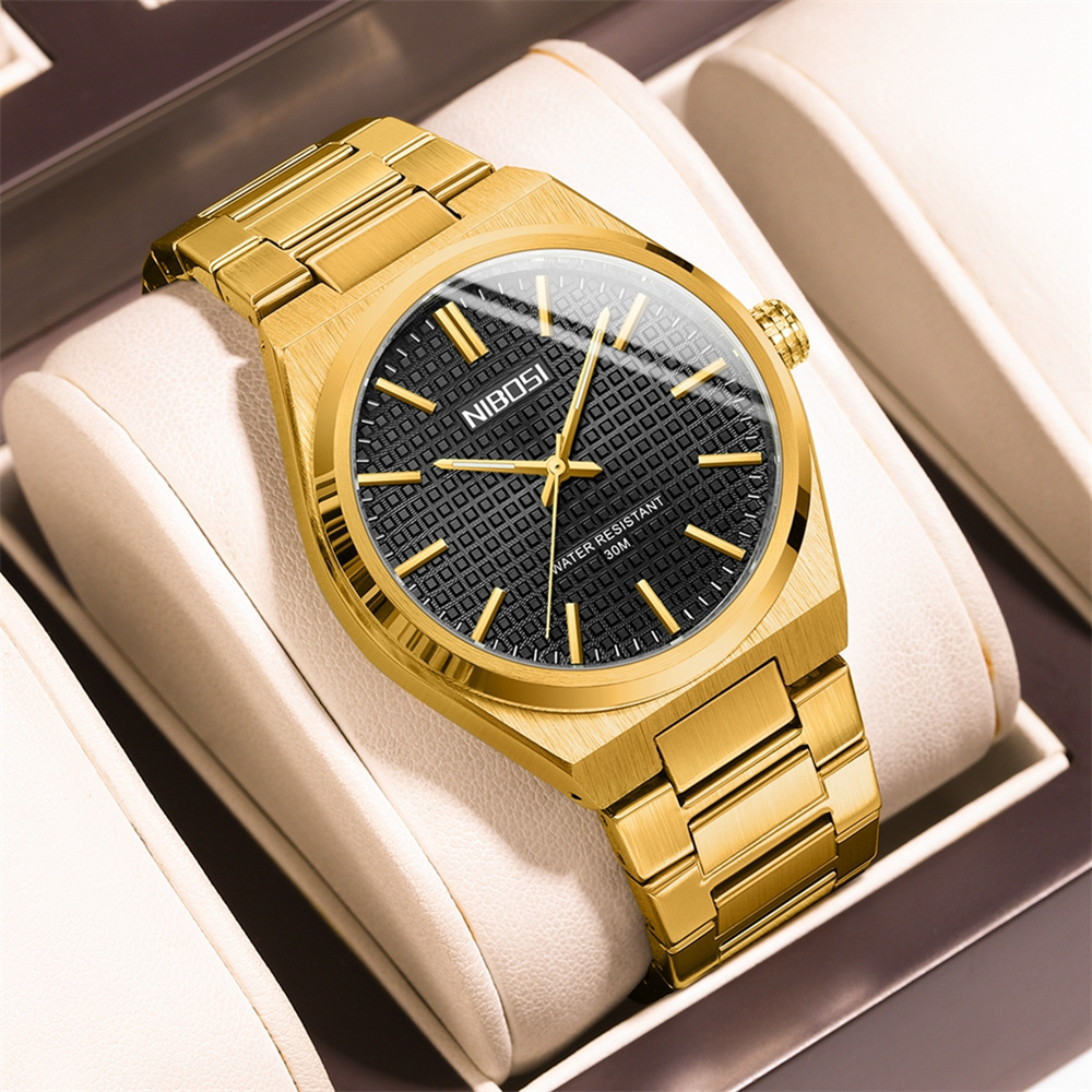 Jam Tangan Bermerek Mewah Pria - Luxury Watch Gold And Black ulasan dan harga