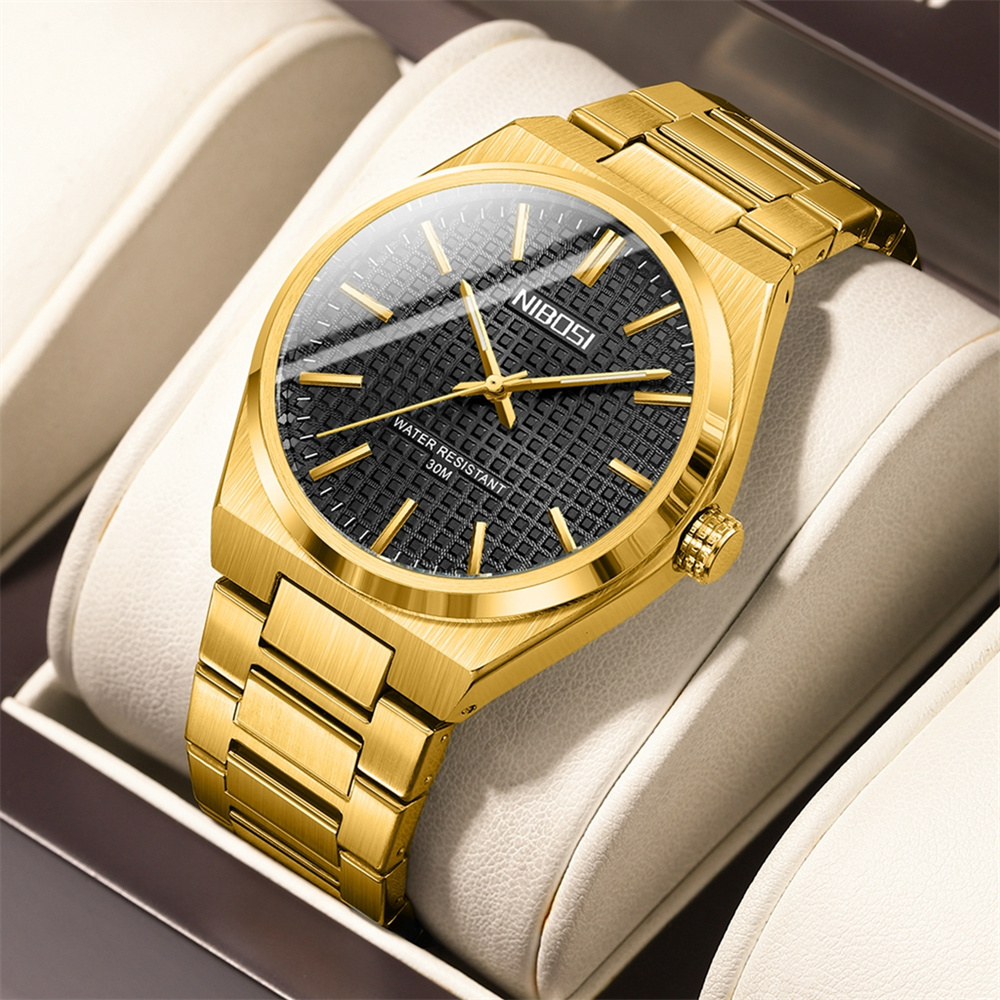 Jam Tangan Bermerek Mewah Pria - Luxury Watch Gold And Black ulasan dan harga