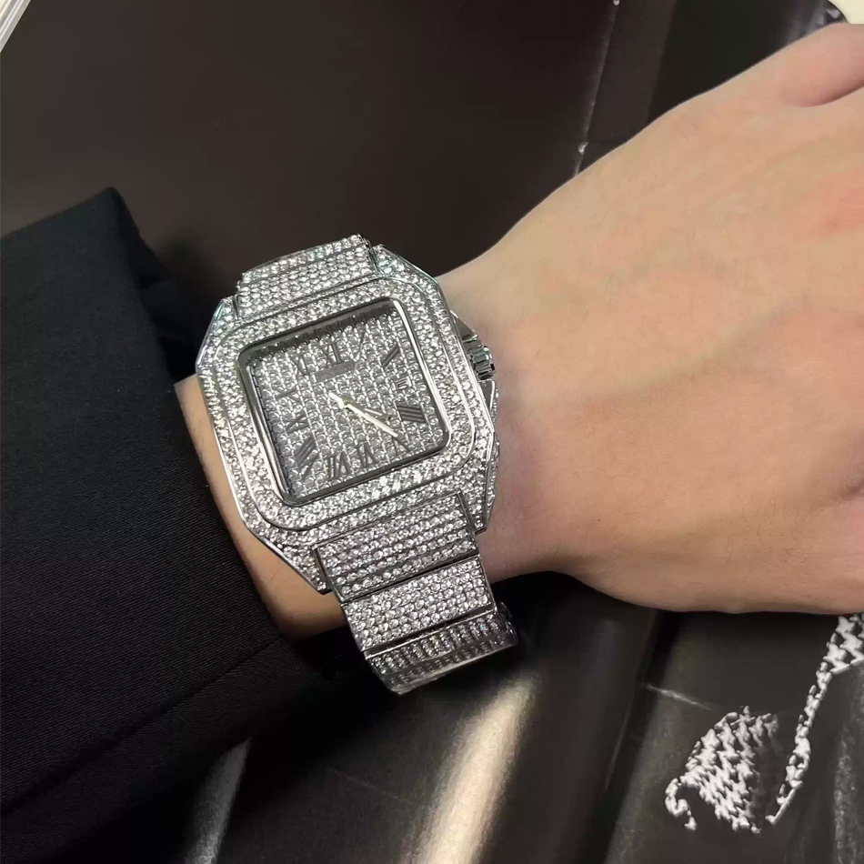 Jam Tangan Pria Warna Emas ata - Luxury Watch Gold And Black ulasan dan harga