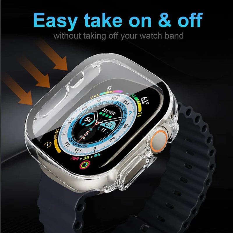 Kaca + casing untuk Apple Watc - Luxury Watch Apple ulasan dan harga