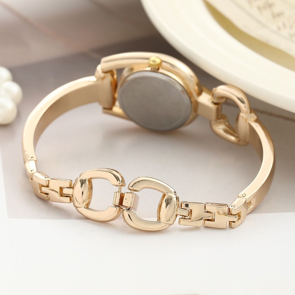 Jam Tangan Gelang Bulat Vintag - Luxury Watch For Women ulasan dan harga