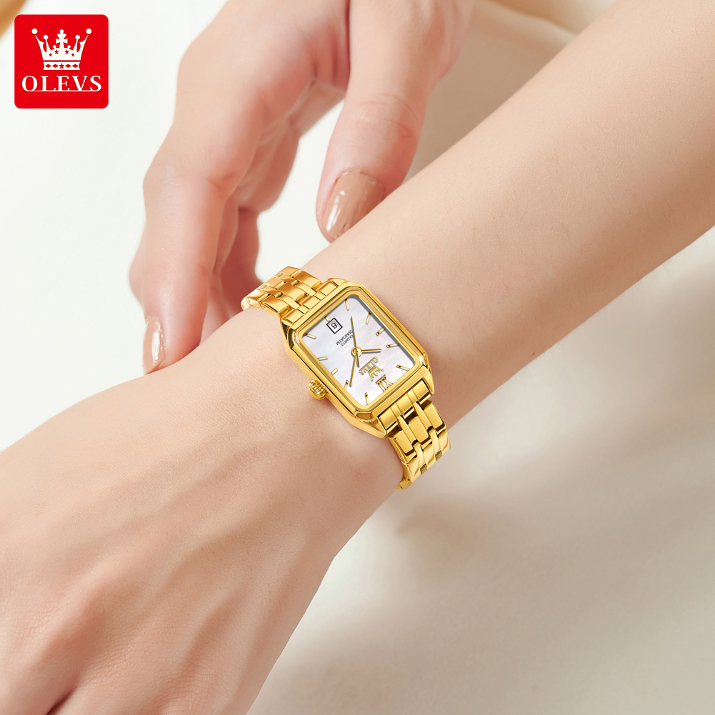 OLEVS jam tangan Quartz wanita - Luxury Watch Cheap ulasan dan harga
